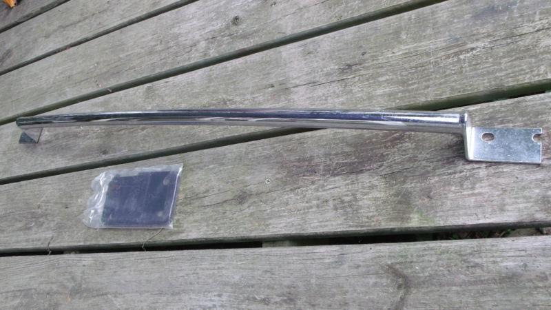 Fiat x1/9 chrome front push bar