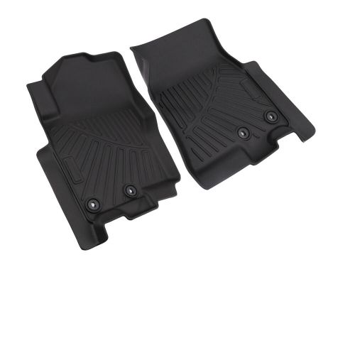 3pcs floor mats for 2022-2024 nissan frontier crew cab rubber protection liners