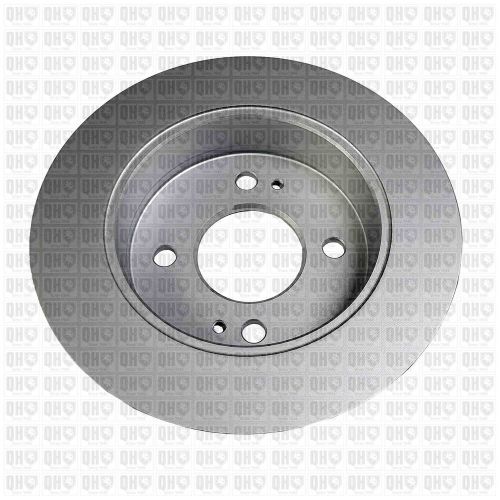 2x brake discs pair solid fits hyundai i10 ac3 1.2 rear 2013 on 234mm set qh new