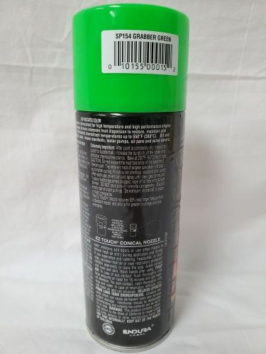 Vht sp154 paint high temp engine enamel gloss grabber green 11 oz new