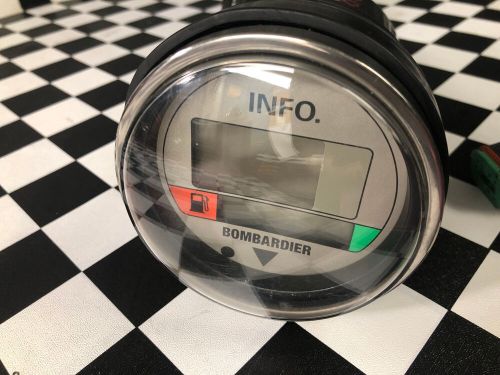 2003-2004 sea-doo gti le rfi oem lcd info gauge display assy 51.4 hours