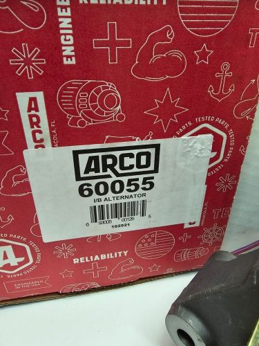 Arco alternator new 60055 for mercruiser 12v 55a internal regulator serpentine