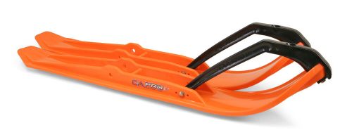 C&amp;a xpt xtreme performance trail pro snowmobile skis orange 77100420