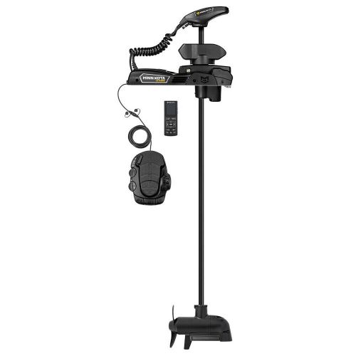 Trolling motor with wireless remote mega down/side imaging 24/36v 90/115lb 72&#034;