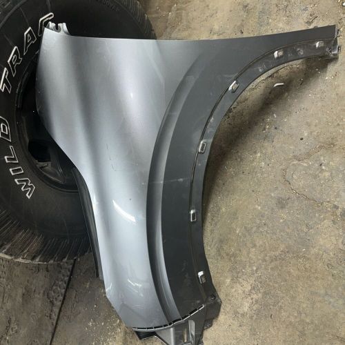 Front fender plastic primed black left side for mitsubishi outlander 2022-2023