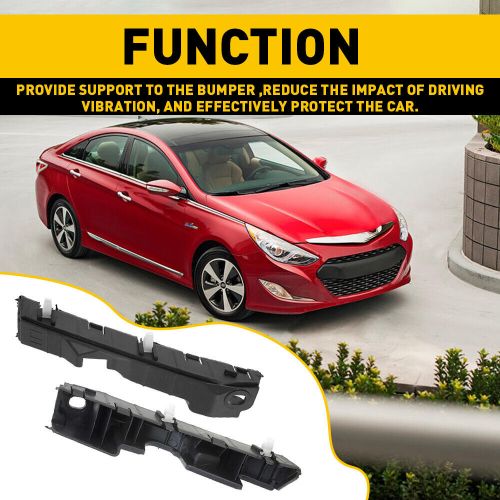 Fit sonata hyundai set of front 2 left &amp; right side bumper bracket 2011-2015