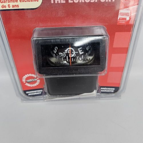 Airguide auto compass the eurosport model 01664 rare vintage new old stock