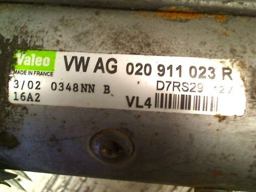 Starter starter motor seat cordoba (6c2/6k2) sedan 1.9 sdi stella (agp) 2002-