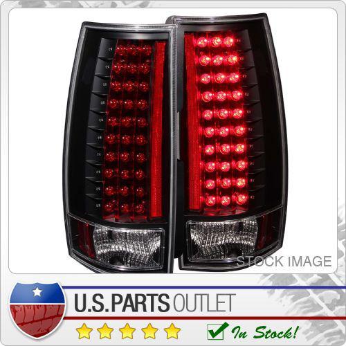 Anzo 311084 g3 led tail light pair black