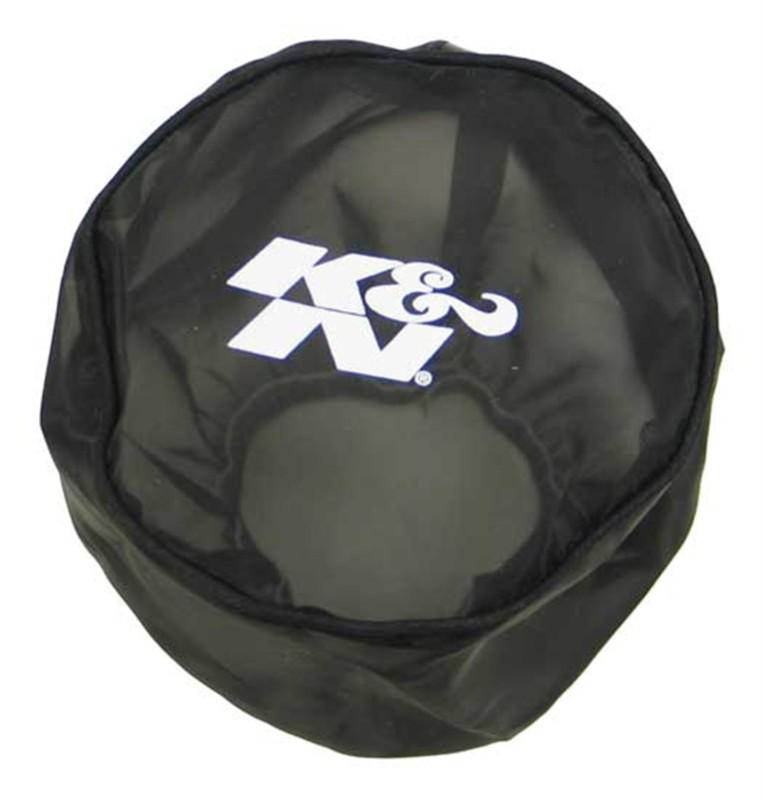 K&n filters rx-4990dk - drycharger filter wrap; black; round tapered; base od-6