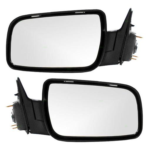 New pair set power side view mirror glass housing assembly 08-09 ford taurus