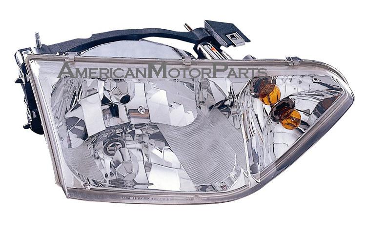 Right passenger side replacement headlight 01-02 nissan quest - b60102z400