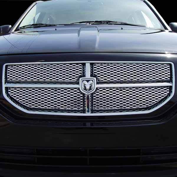 Dodge caliber grille grill billet combo new 07 08 09 10