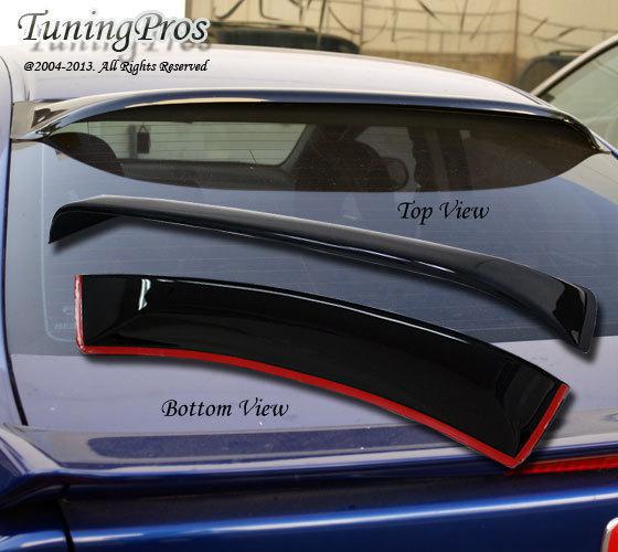 1998-2002 98 99-02 honda accord 2d window deflector rear roof visor wing spoiler