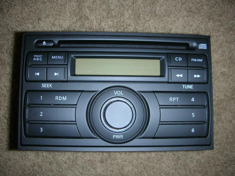 Nissan versa xterra cube cd disc player amfm 07 08 09 10 11 pp2898v