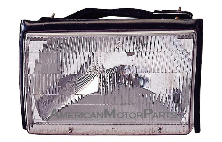 Eagleeye driver & passenger replacement headlight head lamp 87-93 ford mustang