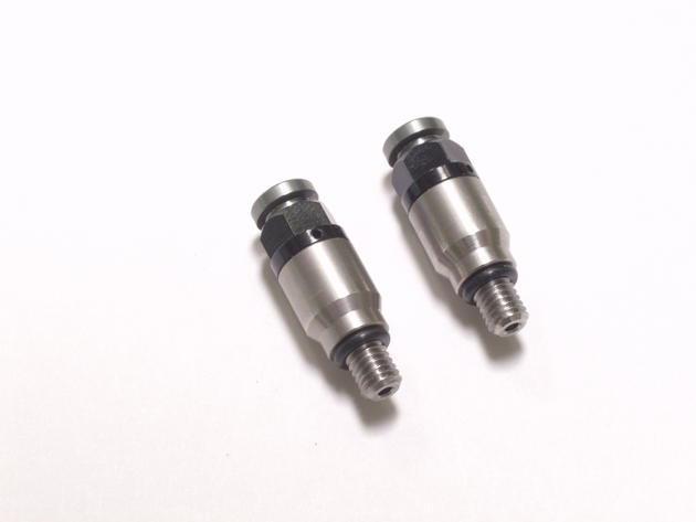 Works connection fork bleeder valves kayaba/showa fits yamaha yz250 1990-1992