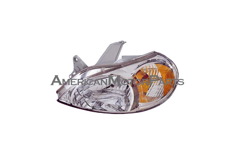 Depo driver & passenger side replacement headlight 01-02 fit kia rio rio5 rxv