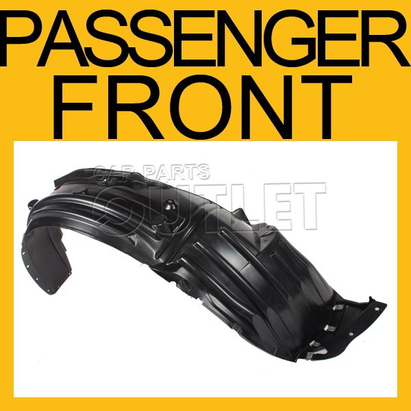 2009-2011 honda pilot front fender liner ho1249135 new inner splash shield right