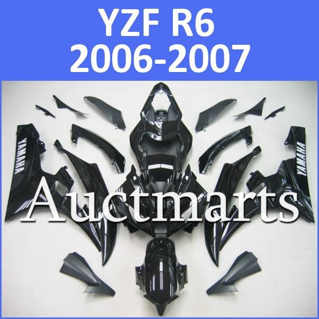 Fit yamaha yzf r6 06 07 yzfr6 2006 2007 600 fairing kit abs bodywork d34 dn