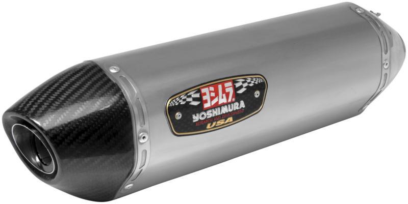 Yoshimura r77 full exhaust - titanium muffler  12030071