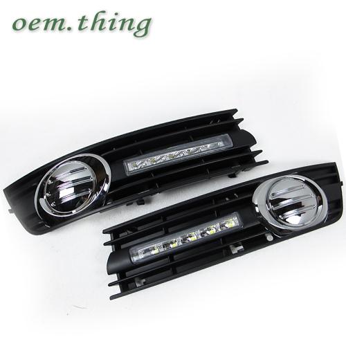 Audi a4 b6 daytime light running 5-led drl fog 01 05 ○