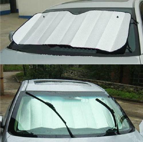 Auto car sun shade foldable sun visor wind shield sunshade reflective shade