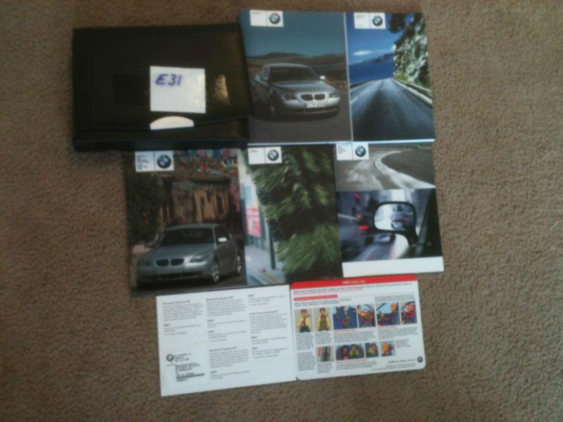 2004 bmw 525i 530i 545i owners manual 