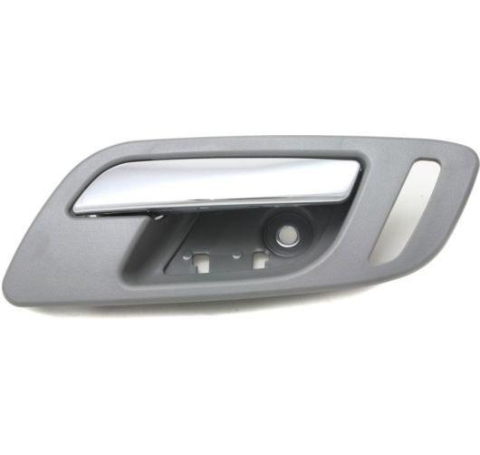 Chevy gmc dark gray/chrome front inside interior door handle right passenger rh