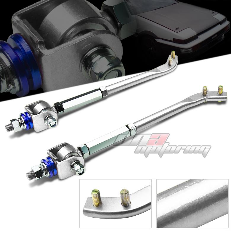 84-87 corolla ae86 gts sr5 silver adjustable front pillow tension/suspension rod