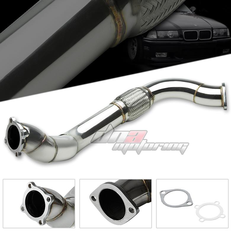 92-99 bmw e36 325/328/323 m50/m52 l6 stainless steel downpipe down pipe exhaust