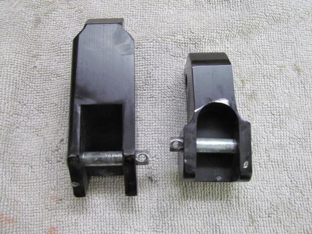 Bmw r1100gs passenger foor peg lowering brackets r1150 gs r1100