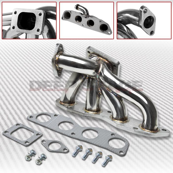 T3 stainless ss turbo manifold header 02-11 honda civic si/02-06 acura rsx k20