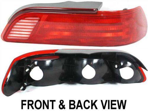 Tail light brake lamp rear lens & housing passenger's right side rh