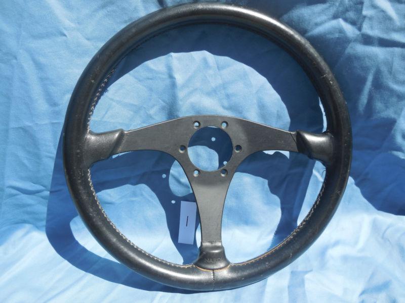  leather nardi 360mm used black spoke