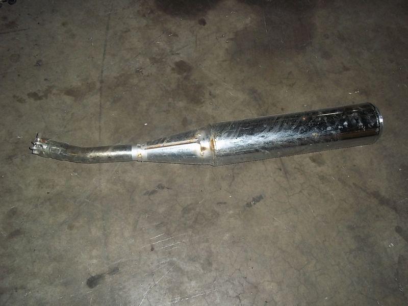 Kawasaki ninja 250 ex250 2005-2007 right muffler / exhaust pipe 76857