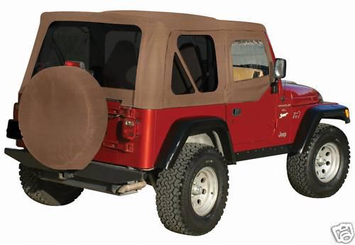 Spice 97 1998 1999 2000 01 2002 03 04 05 06 jeep wrangler soft top + upper skins