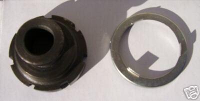 Harley 45 flathead clutch hub nut & lock tab (230)