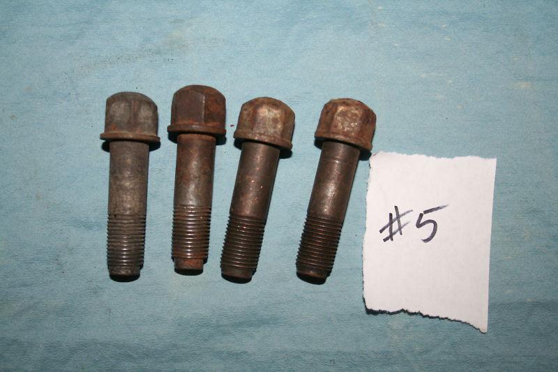 Vintage wheel lug bolts set of 4 packard / franklin originals 1928 1929 1930 #5 