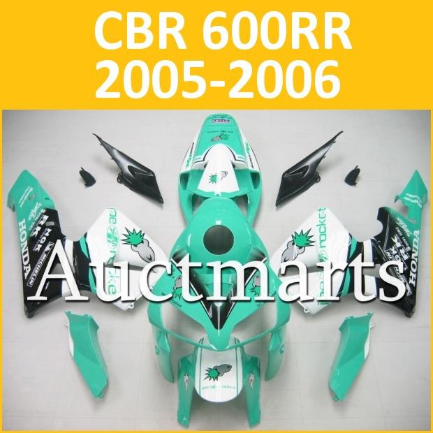 Fit honda 05 06 cbr600rr cbr 600 rr 2005 2006 fairing kit abs plastics b101 b12