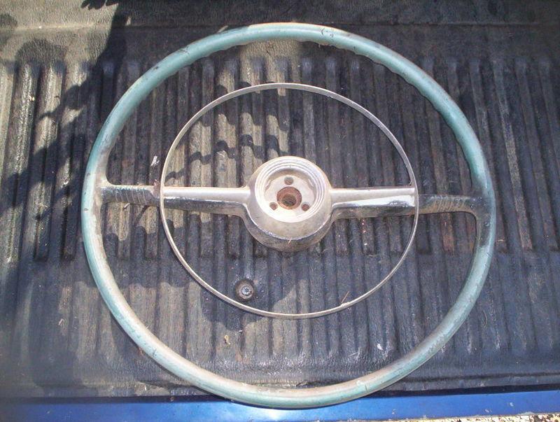 54 1954 chevrolet steering wheel