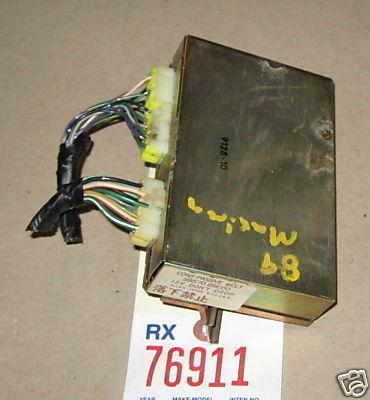 Nissan 89-91 maxima seat belt warning control unit 1989 1990 1991