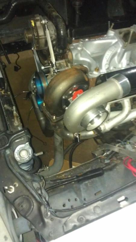 Foxbody mustang 5.0 turbo set up