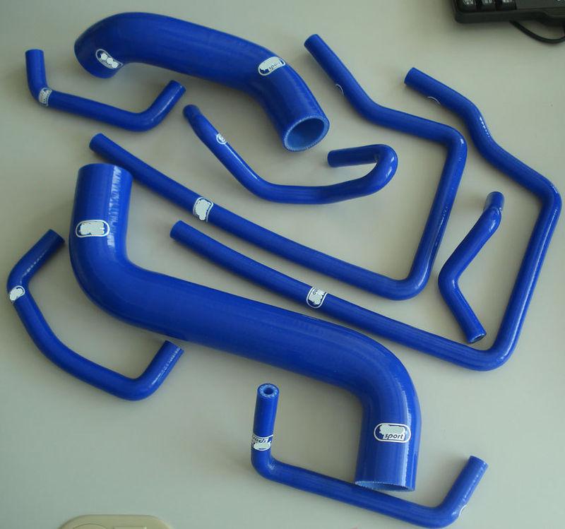 Subaru wrx impreza 99 00 01+ silicone heater coolant radiator hose kit   9pcs