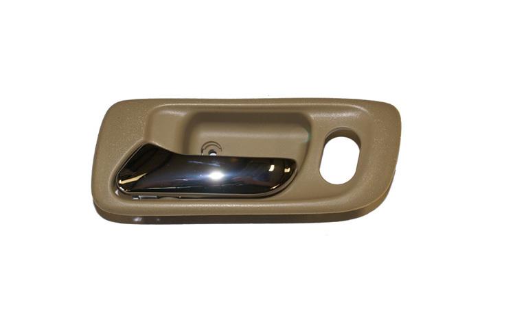 Depo left inside front beige door handle w/ lock hole 98-02 honda accord