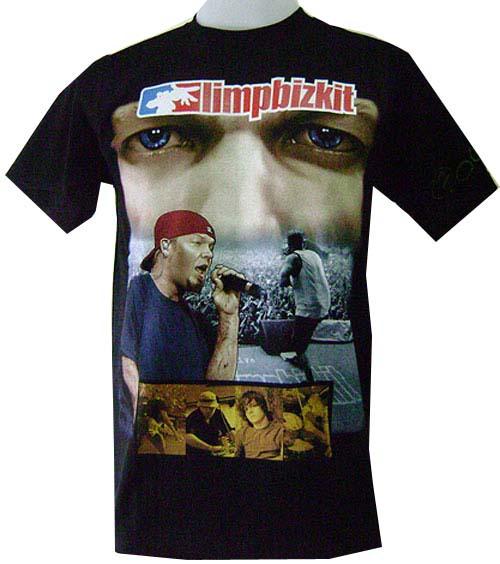 New vintage limpbizkit rock music biker motorcycle punk black t-shirt mens sz m