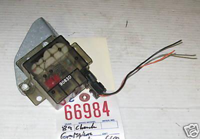 Jeep 89 cherokee emission timer control module/unit 1987 1988 1989 1990