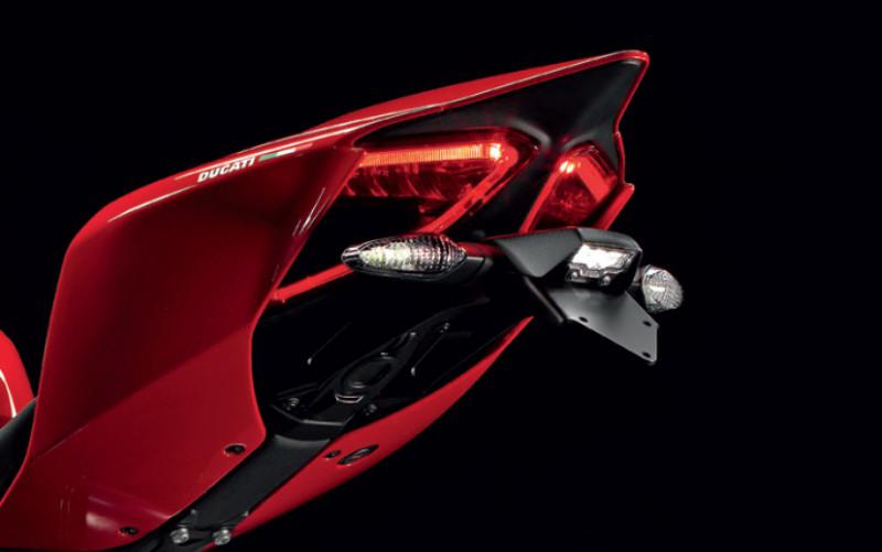 Ducati panigale 1199 carbon fiber license plate bracket