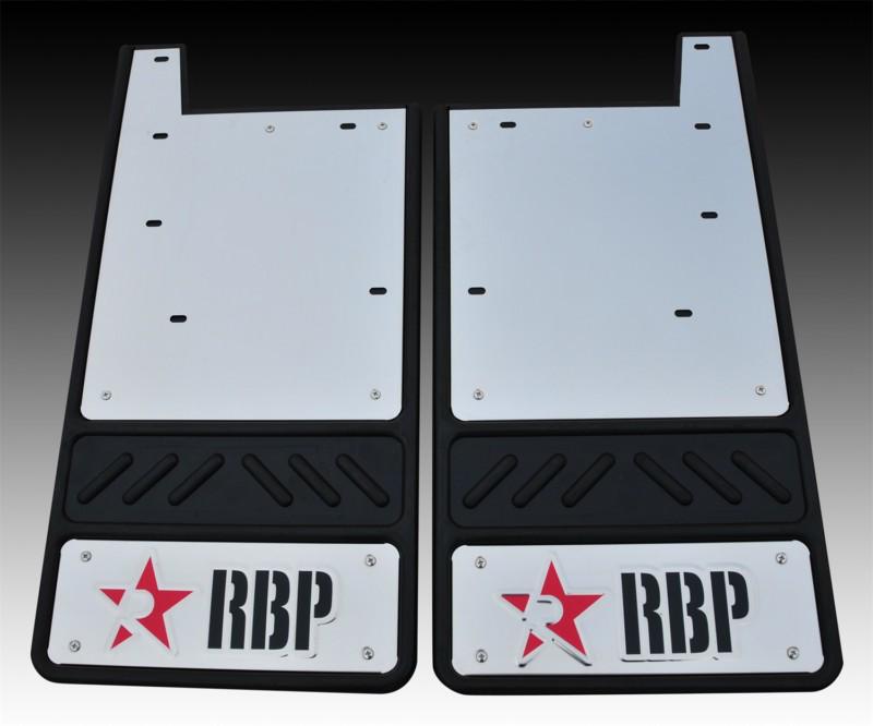 Rbp rolling big power 757038-ss mud flap 04-13 f-150 pickup