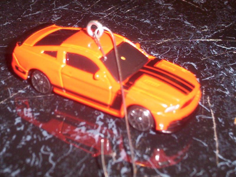 Christmas tree ornament ford mustang boss 302